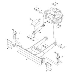 Blade Assembly for BobCat E17Z