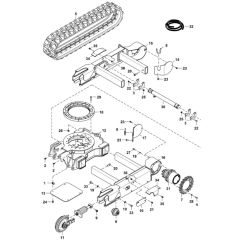 Undercarriage Assembly for E17Z