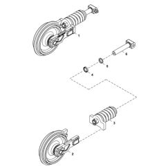 Track Tensioner for BobCat E17Z