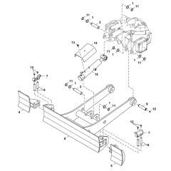Blade Assembly for BobCat E19
