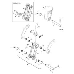 Bucket Link Assembly for BobCat E26