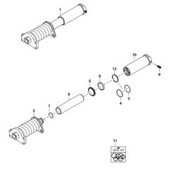 Track Tensioner for BobCat E26