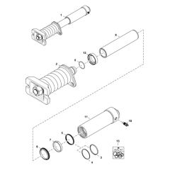 Track Tensioner for BobCat E26