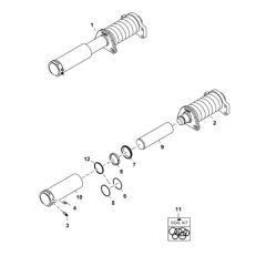 Track Tensioner for BobCat E26