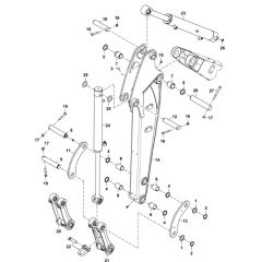 Arm Assembly for BobCat E26