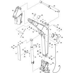 Boom Assembly for BobCat E26
