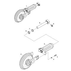 Track Tensioner & Idler