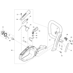 Fuel Tank & Handle Assembly