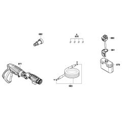 Bosch EasyAquatak 100 Assembly