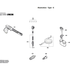 Washer Assembly for Bosch 110