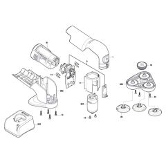 Sander Assembly for Bosch