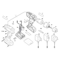 Bosch EasyDrill 12 Assembly