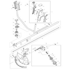 Makita EBH252U Assembly