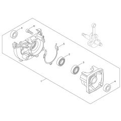 Crankcase for Shindaiwa Blower