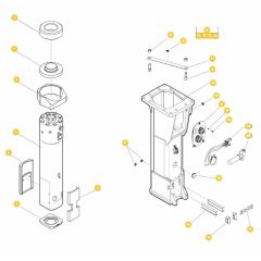 Epiroc EC 136 Breaker Assembly