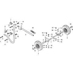 Handle-Wheel Assembly