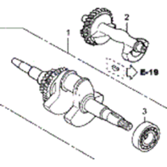 Crankshaft Assembly for Honda