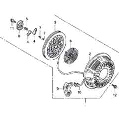 Recoil Starter for Honda EC5000