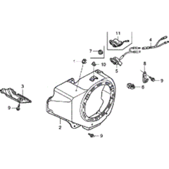 Fan Cover Assembly for Honda