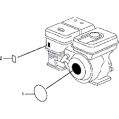 Label Assembly for Honda EC5000