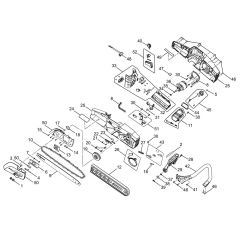 ECHO ECCS-58V Chainsaw Assembly