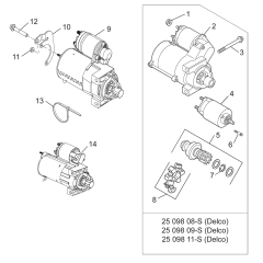 Kohler ECH650 Starting Parts