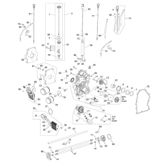 Lubrication for Kohler ECH749