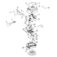Cover for ECHO ECLM-58V