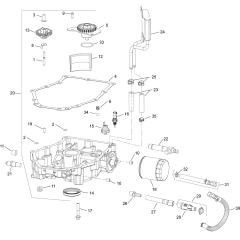 Lubrication for Kohler ECV880