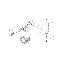 Fuel Tank for ECHO EDR-2400