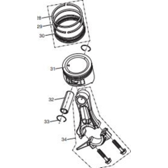 Makita EG2250A Sub Assembly