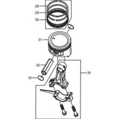 Piston Assembly for EG4550A