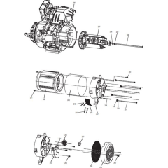 Engine Assembly for Makita EG5550A