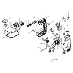 Handle Assembly for Wacker EH 6 M/115