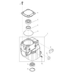 Crankcase Assembly for Wacker