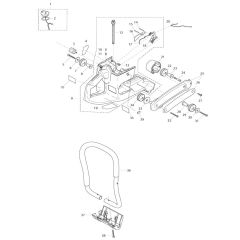 Tank & Handle Assembly for Makita
