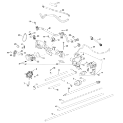 Fuel System for Kohler EKT740