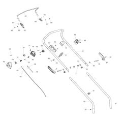 Handle Assembly for Makita ELM3311