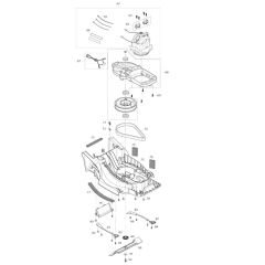 Deck & Motor Assembly for ELM3320