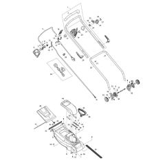 Handle Assembly for Makita ELM4120