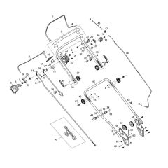 Handle Assembly for Makita ELM4621
