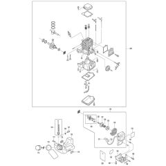 Fuel Tank & Starter for Makita