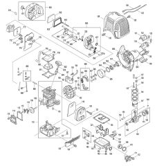 Makita EM2654LH Assembly