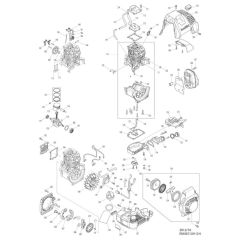 Makita EM4351UH Parts
