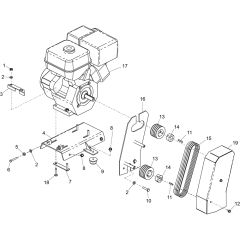 Engine Assembly for Duo350X