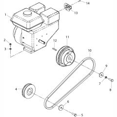 Engine & Drive Kit for Belle PCX