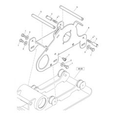 Engine Carrier for Bomag BVP 10/30