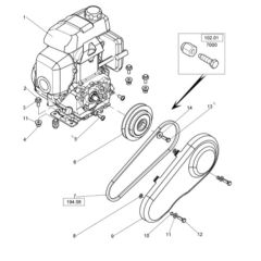 Engine for Bomag BVP 10/30