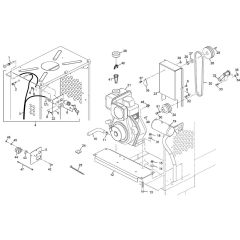 Engine Assembly for Belle Mixer