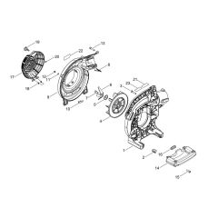 Fan Case for ECHO ES-250ES